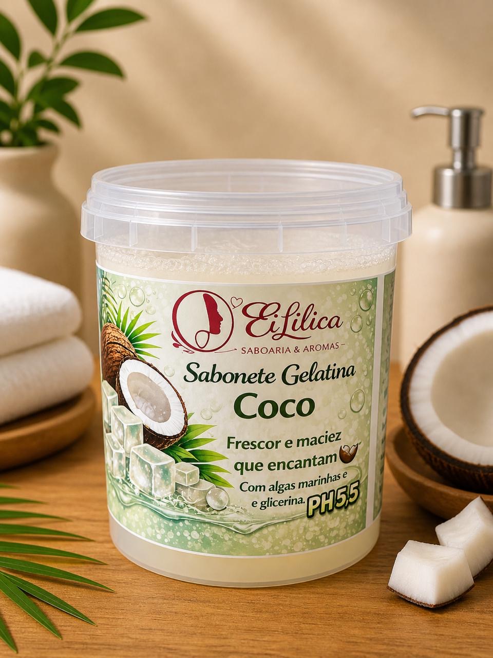 Sabonete Gelatina de COCO