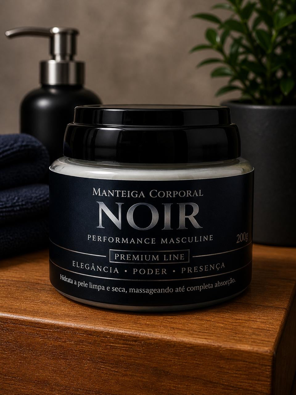 Manteiga Corporal masculino NOIR