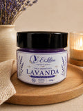 Vela Aromática com cera de coco 140gr LAVANDA